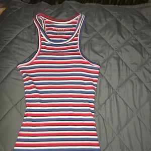 Red white and blue dress